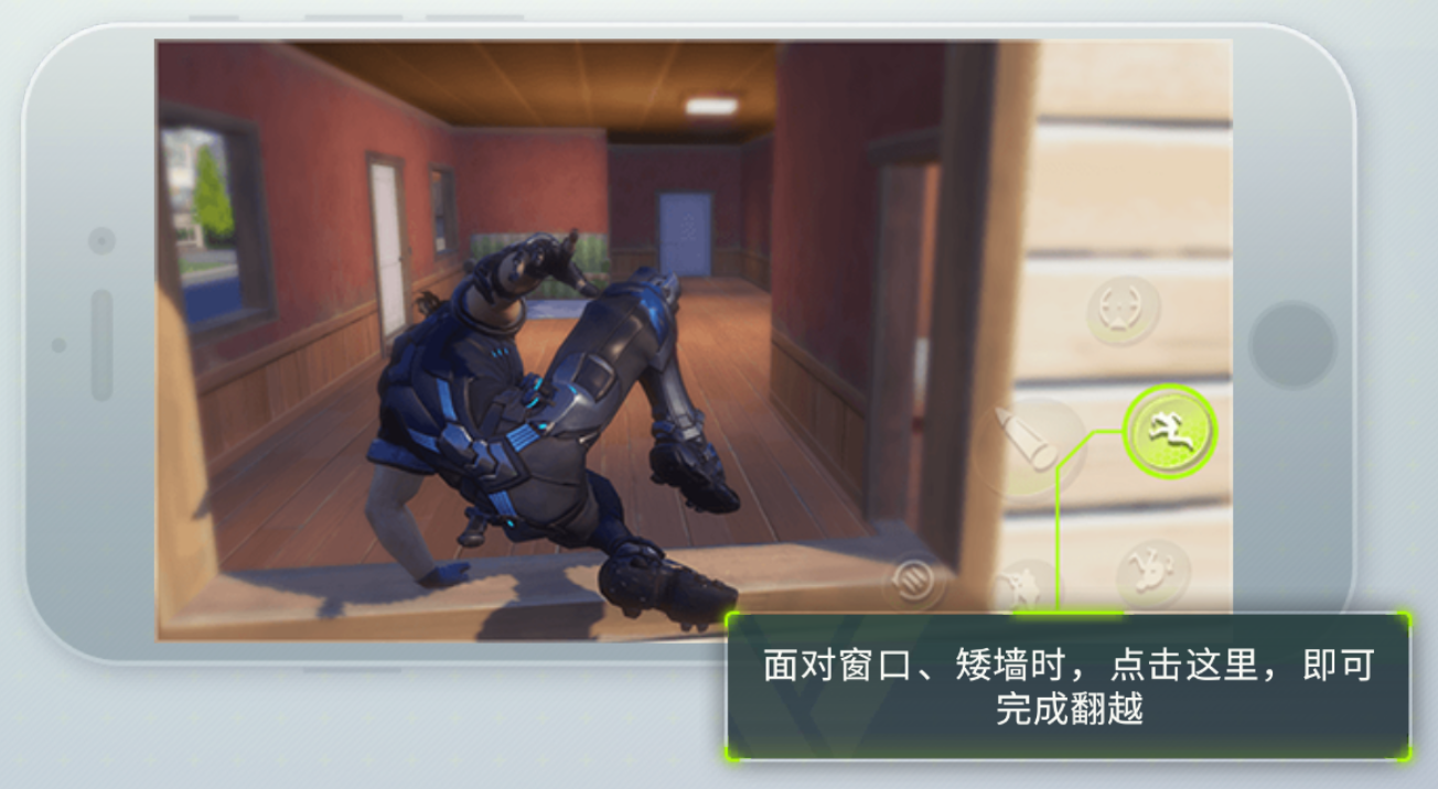 ​同样一个翻越动作，亲测《量子特攻》的最流畅