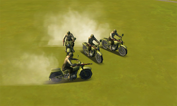 《二战风云2》摩托化步兵(哈雷)原型大曝光