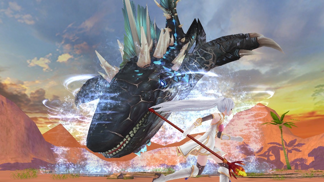 《剑之荣耀》世界BOSS出现 海岛上的巨鲲