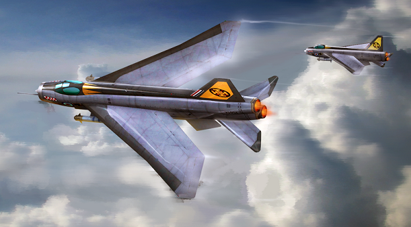 《空战争锋》战机情报:英国电气闪电战斗机