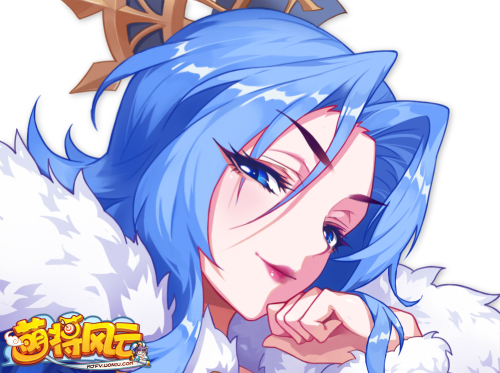 凛冽冷艳似冰莲 《萌将风云》甄姬全新立绘登场