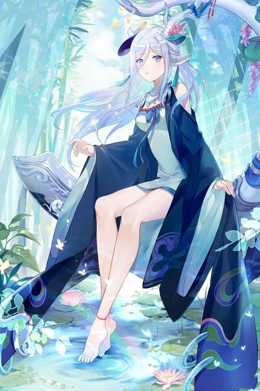 一颦一笑般般入画 《神都夜行录》鹿蜀同人引爆网络