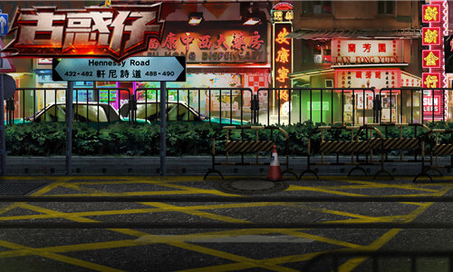 重现香港盛景 《古惑仔》地图原画曝光