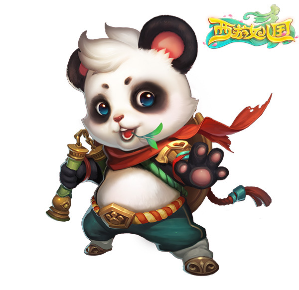 熊猫大侠原画欣赏